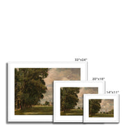 Salisbury Cathedral from Lower Marsh Close Framed & Mounted Print