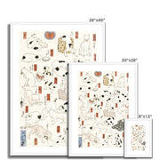 Cats Framed & Mounted Print