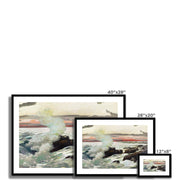 West Point, Prout's Neck Framed & Mounted Print