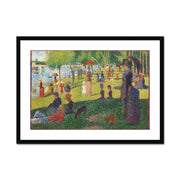 Study For a Sunday on La Grande Jatte 1 Framed & Mounted Print