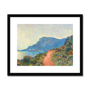 La Corniche near Monaco Framed & Mounted Print
