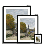Street in Sainte-Adresse Framed & Mounted Print