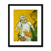 Madame Roulin and Her Baby Framed & Mounted Print