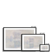 Ice Floes Framed & Mounted Print