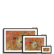 Nasturtiums Framed & Mounted Print