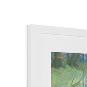 Young Mother Sewing Framed & Mounted Print