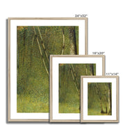 The Forest at Pontaubert Framed & Mounted Print
