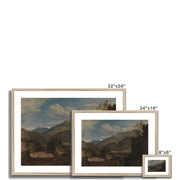 Chateaux de St. Michael, Bonneville, Savoy Framed & Mounted Print