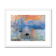 Impression, Sunrise Framed & Mounted Print