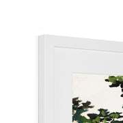 On the Fence Framed & Mounted Print