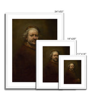 Self Portrait at the Age of 63 Framed & Mounted Print