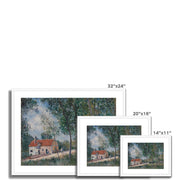 The Road from Moret to Saint-Mammès Framed & Mounted Print