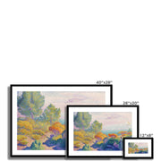 Two Women by the Shore, Mediterranean Framed & Mounted Print