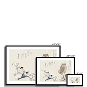 Mimizuku Uso Framed & Mounted Print