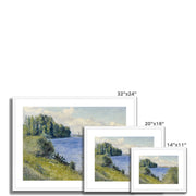 The Seine at Argenteuil Framed & Mounted Print