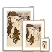 Salon Des Cent Poster Framed & Mounted Print