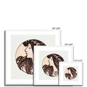 Stained Glass Window for the Facade of the Fouquet Boutique 1 Framed & Mounted Print