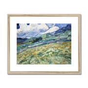 Landscape from Saint-Rémy Framed & Mounted Print