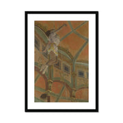 Miss La La at the Cirque Fernando Framed & Mounted Print