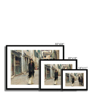 Street in Venice Framed & Mounted Print