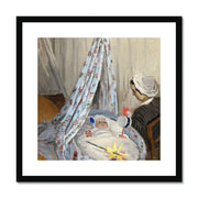 The Cradle, Camille with the Artist's Son Jean Framed & Mounted Print