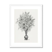 Flower vase (ca. 1891–1941) Framed & Mounted Print