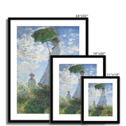 Madame Monet and Her Son Framed & Mounted Print