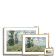 Poppy Fields near Argenteuil Framed & Mounted Print