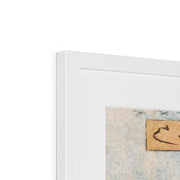 Famous Heroes of the Kabuki Stage Played by Frogs Framed & Mounted Print