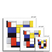 Composition A Framed & Mounted Print