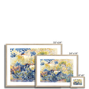 The Artist's Garden at Saint-Clair Framed & Mounted Print