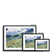 Landscape from Saint-Rémy Framed & Mounted Print