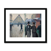 Paris Street Rainy Day Framed & Mounted Print