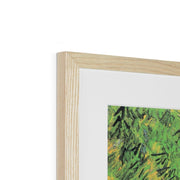 Path in the Park of Arles with Walkers Framed & Mounted Print