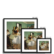 The Dance Class Framed & Mounted Print