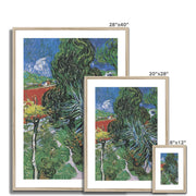Doctor Gachet's Garden in Auvers Framed & Mounted Print