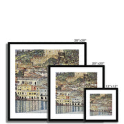 Malcesine am Gardasee Framed & Mounted Print