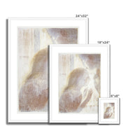 It was a religious mystery Framed & Mounted Print