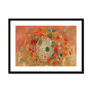 Nasturtiums Framed & Mounted Print