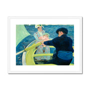 The Boating Party  Framed & Mounted Print