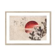 Birds and sunset, from Album of Sketches Framed & Mounted Print