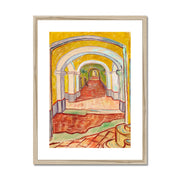 Corridor in the Asylum Framed & Mounted Print