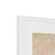 Grainstack, Sun in the Mist Framed & Mounted Print