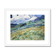 Landscape from Saint-Rémy Framed & Mounted Print