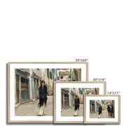 Street in Venice Framed & Mounted Print