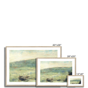 Landscape at Saint-Ouen Framed & Mounted Print