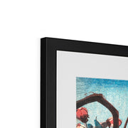 Japanese birds and flowers Framed & Mounted Print