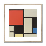 Composition Framed & Mounted Print