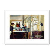 Bon Bock Cafe Framed & Mounted Print