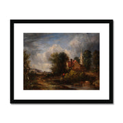 The Valley Farm Framed & Mounted Print
